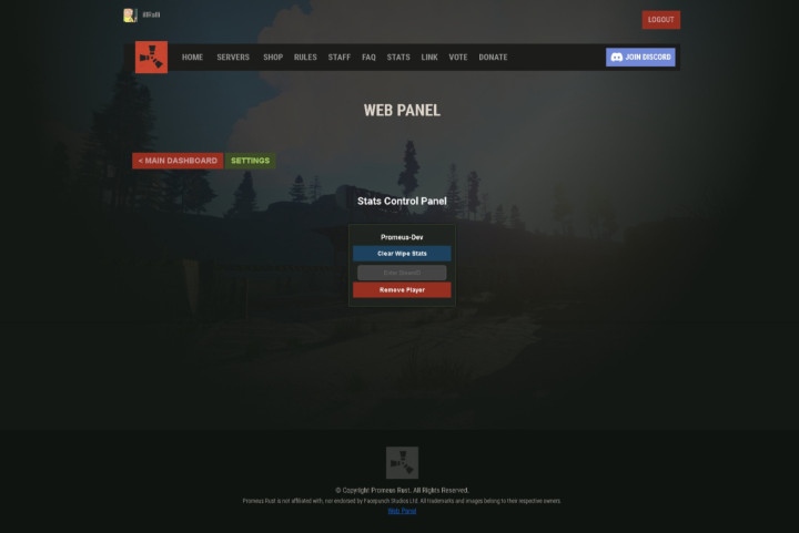 SimpleStats - Web Leaderboard 4 Rust SimpleStats - Web Leaderboard All Products