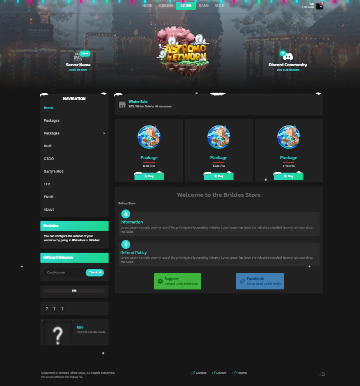 Rust Siro - Tebex Template All Products