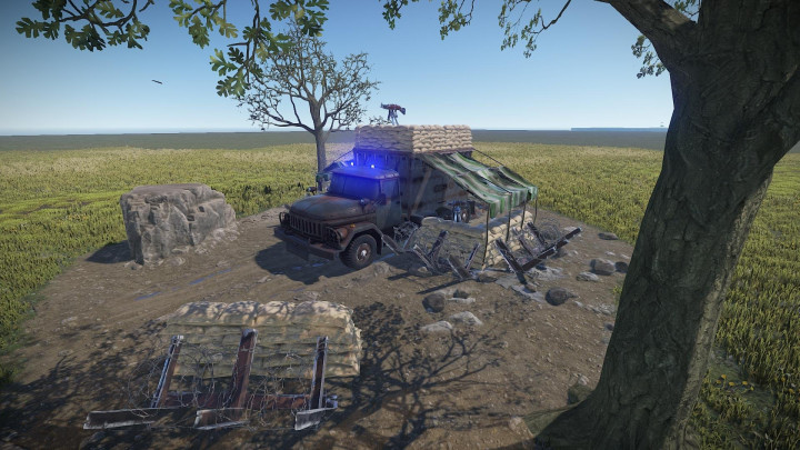 Rust Greencard Military Truck - Roadside Prefabs