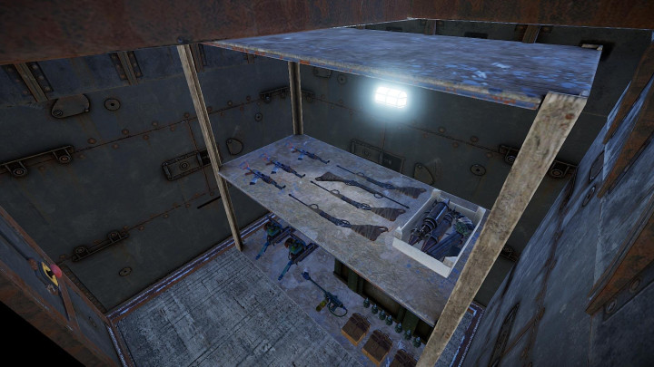 Rust Cobalt Bunker - Greencard Roadside Prefabs