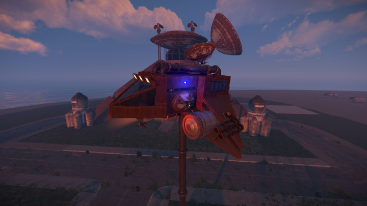 Rust Planetarium - A Space Themed Monument All Products