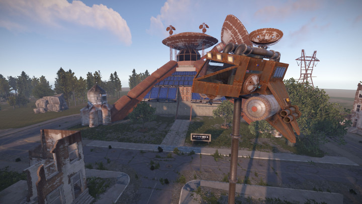 Rust Planetarium - A Space Themed Monument All Products