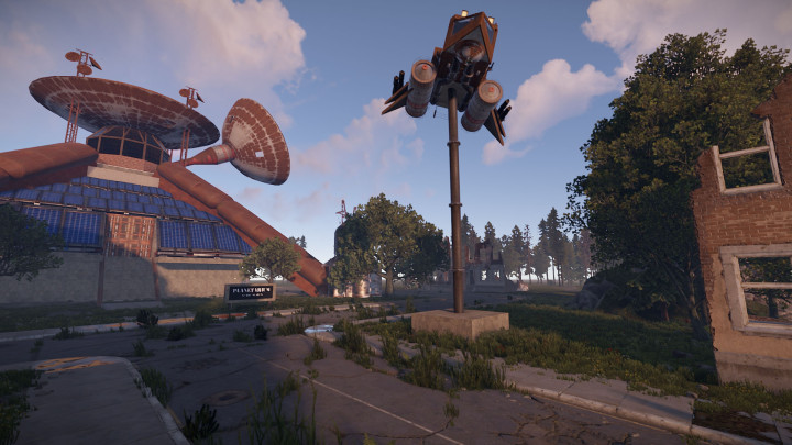 Rust Planetarium - A Space Themed Monument All Products