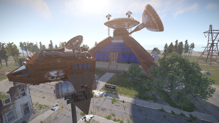 Rust Planetarium - A Space Themed Monument All Products