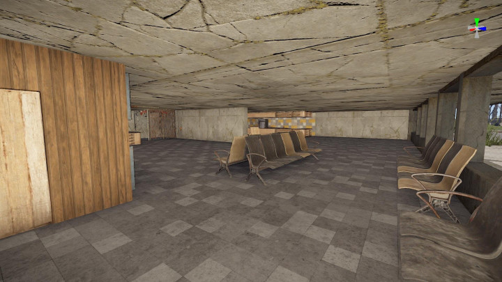 Rust K+K Hotel 1 - Buildable Monument Prefabs