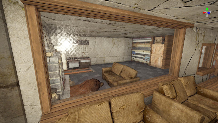 Rust K+K Hotel 1 - Buildable Monument Prefabs