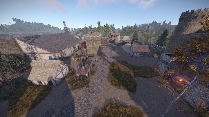 Stronghold - Medieval / Primitive Map 17 Rust Stronghold - Medieval / Primitive Map All Products