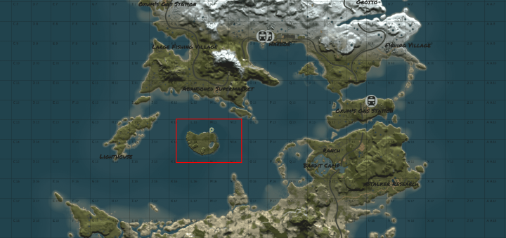 Rust Castaway Island [ Building Prefab ] Prefabs