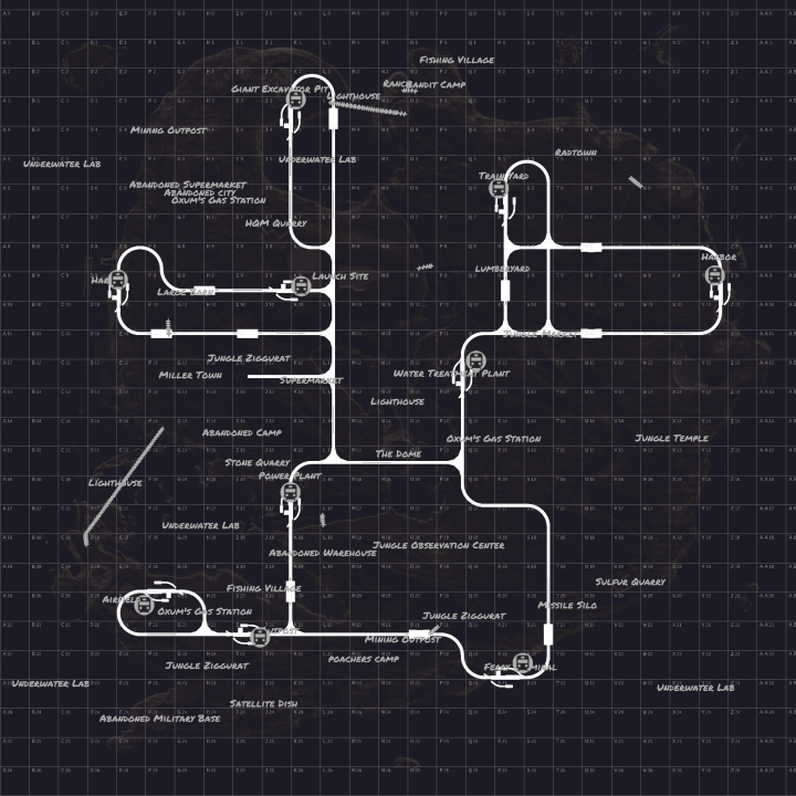 Rust Boscage 4K [ Jungle Custom Map ] All Products