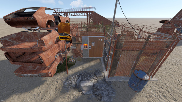 Rust Substation with Fuse Prefabs