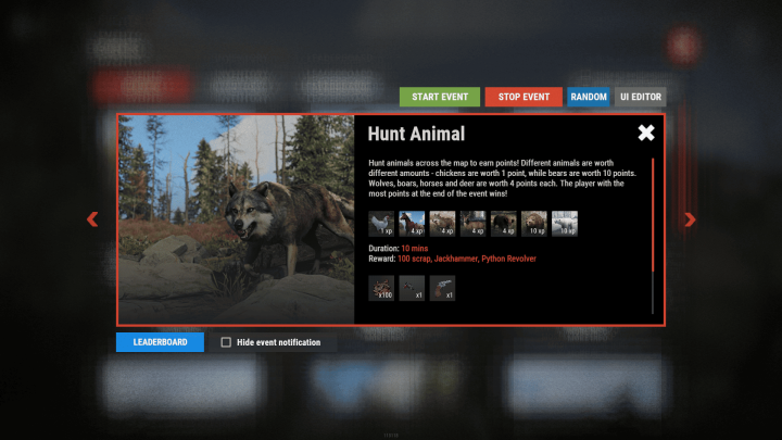 Multi Events 9 Rust Multi Events All Products