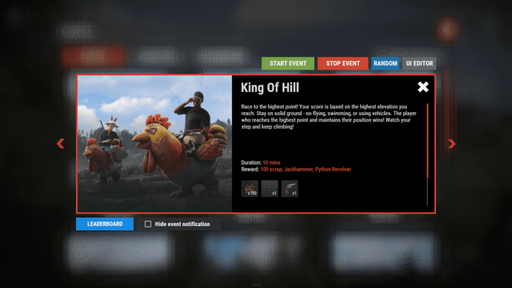 Multi Events 8 Rust Multi Events All Products