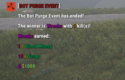 Rust Bot Purge Event All Products