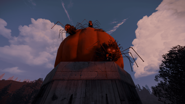 Rust Pumpkin Infestation Prefabs
