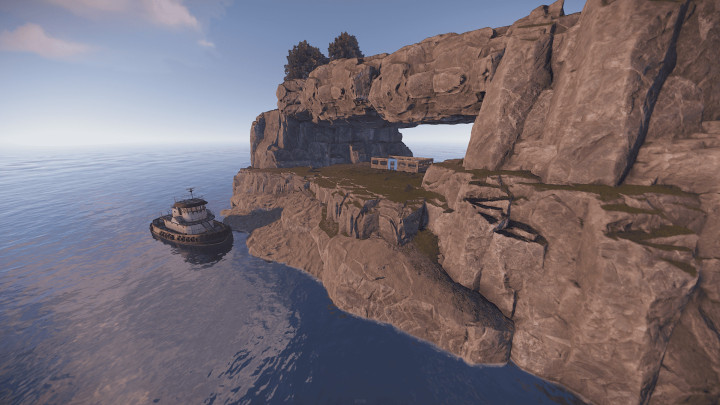 Rust Stone Island [ Building Prefab ] Prefabs