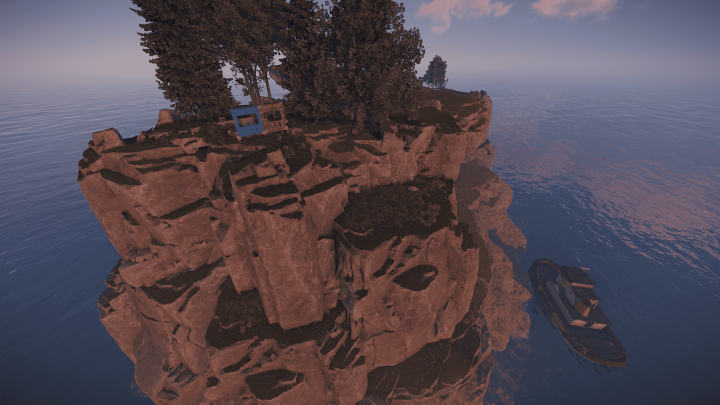 Rust Stone Island [ Building Prefab ] Prefabs