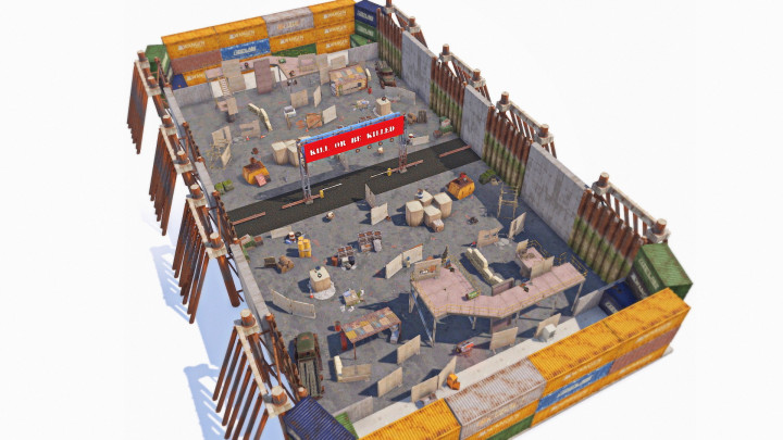 Rust Set of 3 PvP arenas All Products