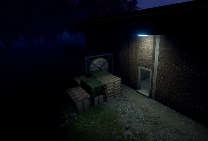 Rust Modern Gas Station Prefabs