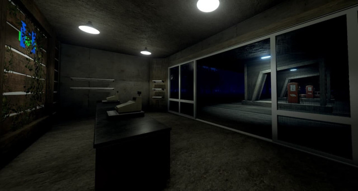 Rust Modern Gas Station Prefabs