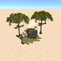 Rock Formation Jungle E.prefab