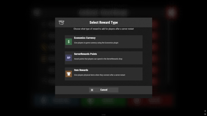 Rust AutoRestart UI All Products