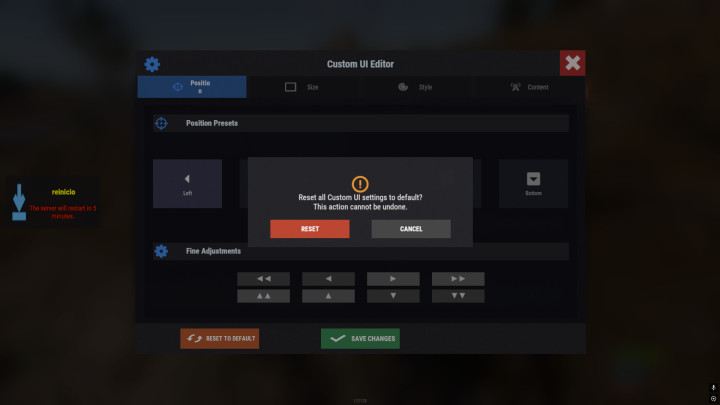 Rust AutoRestart UI All Products