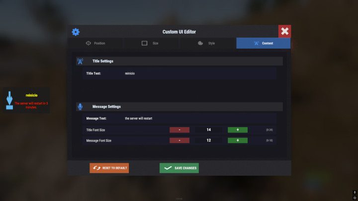 Rust AutoRestart UI All Products