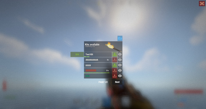 Rust Kits UI All Products