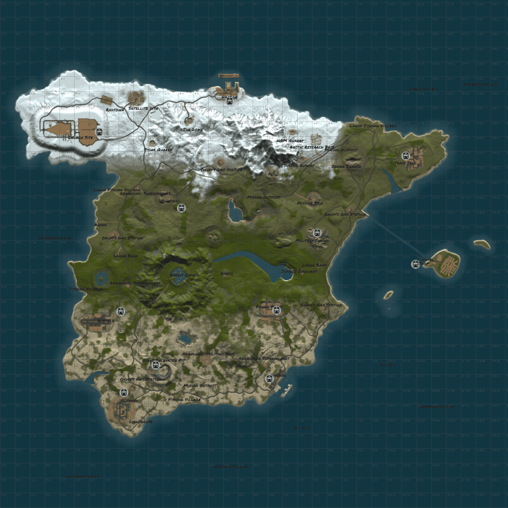 Rust Spain [ Custom Map ] All Products