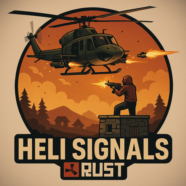 Heli Signals Rust Plugin - Lone Design
