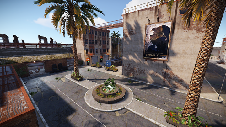 Rust Compound Oasis – A Reimagined Outpost Experience 🌴 Prefabs