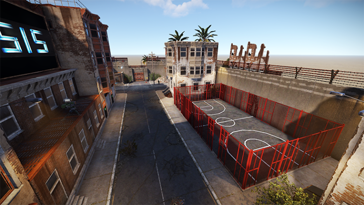 Rust Compound Oasis – A Reimagined Outpost Experience 🌴 Prefabs