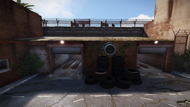 Rust Compound Oasis – A Reimagined Outpost Experience 🌴 Prefabs