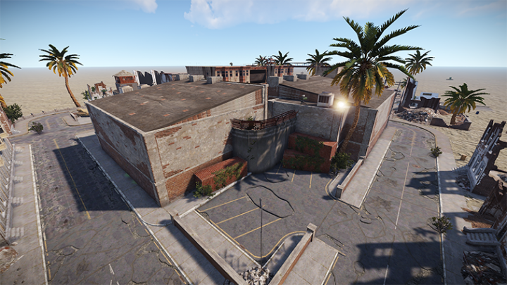 Rust Compound Oasis – A Reimagined Outpost Experience 🌴 Prefabs