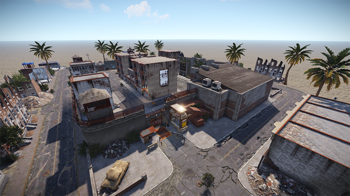 Rust Compound Oasis – A Reimagined Outpost Experience 🌴 Prefabs