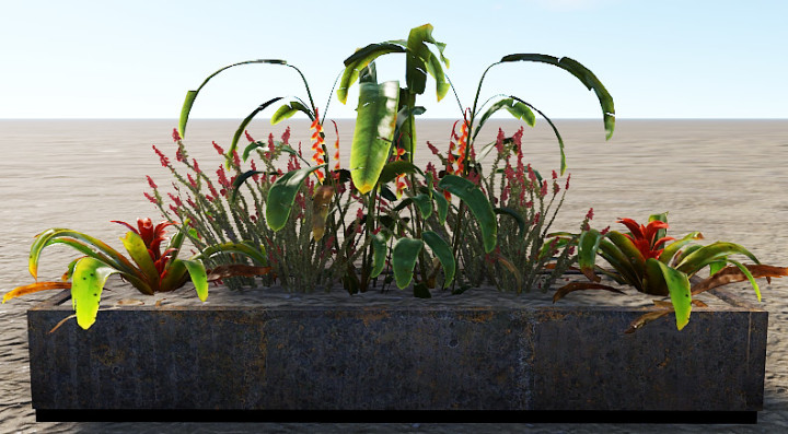 Rust Custom Planter & Fountain Pack 🌴 Prefabs