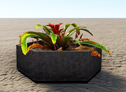 Rust Custom Planter & Fountain Pack 🌴 Prefabs