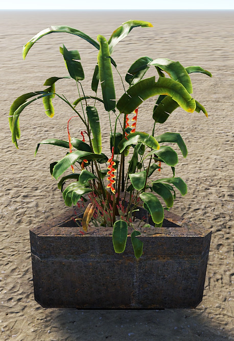Rust Custom Planter & Fountain Pack 🌴 Prefabs