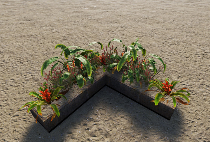 Rust Custom Planter & Fountain Pack 🌴 Prefabs