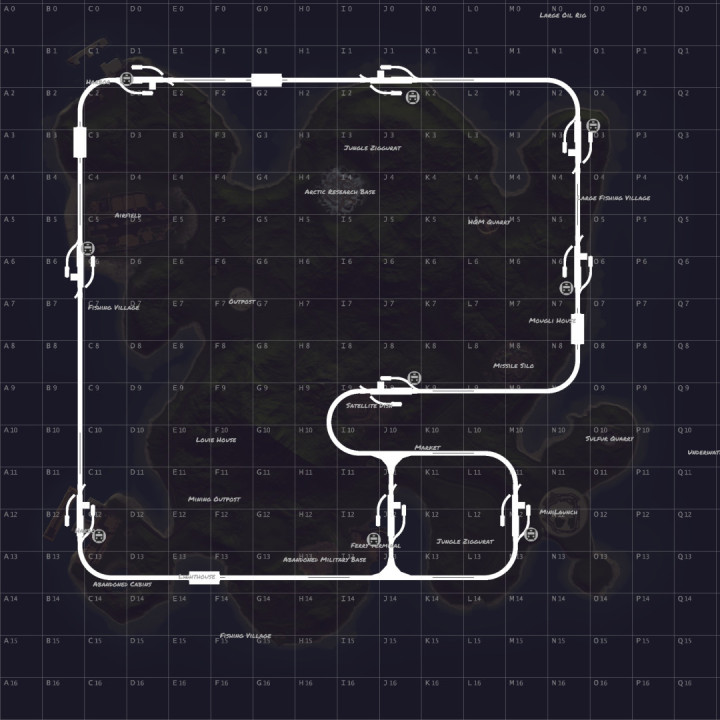 Rust Jungle 2500 – Optimized Custom Map for Smart Survivors All Products
