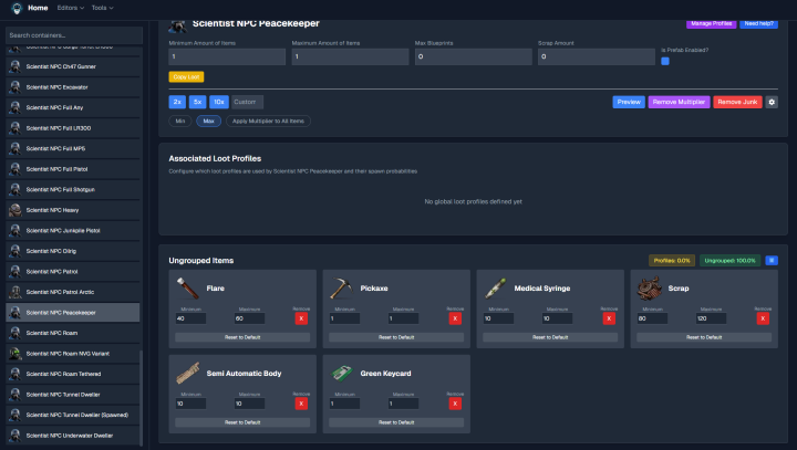 10x Loot Table Config (Better Loot V4 Compatible) 3 Rust 10x Loot Table Config (Better Loot V4 Compatible) All Products