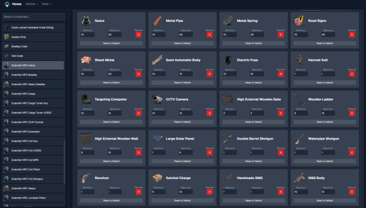10x Loot Table Config (Better Loot V4 Compatible) 5 Rust 10x Loot Table Config (Better Loot V4 Compatible) All Products
