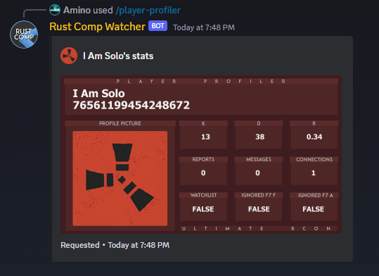 Ultimate RCON - Discord Bot 17 Rust Ultimate RCON - Discord Bot All Products