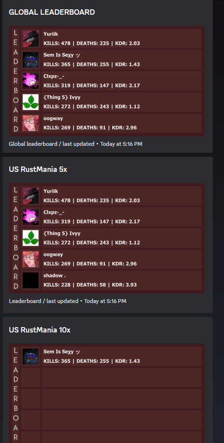 Ultimate RCON - Discord Bot 10 Rust Ultimate RCON - Discord Bot All Products