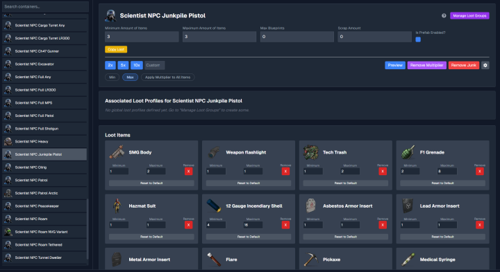 2x Loot Table Config (Better Loot V4 Compatible) 3 Rust 2x Loot Table Config (Better Loot V4 Compatible) All Products