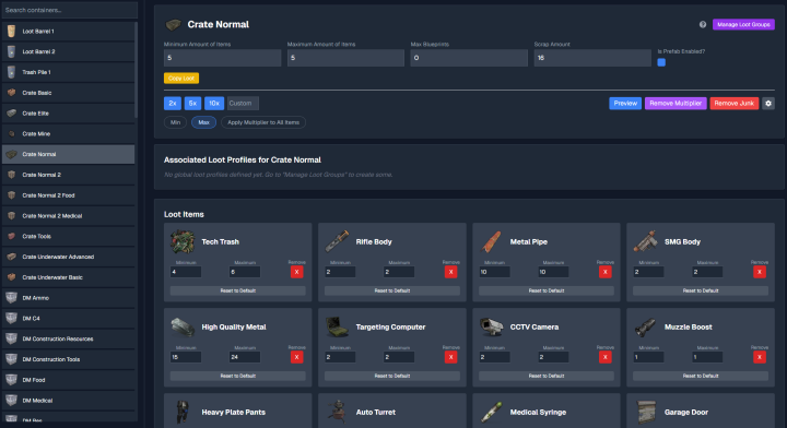2x Loot Table Config (Better Loot V4 Compatible) 2 Rust 2x Loot Table Config (Better Loot V4 Compatible) All Products