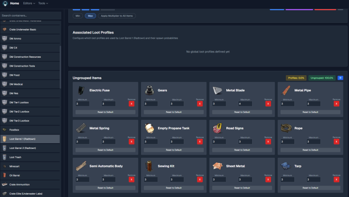 Rust 3x Loot Table Config (Better Loot V4 Compatible) All Products