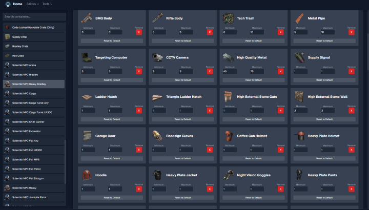 Rust 3x Loot Table Config (Better Loot V4 Compatible) All Products