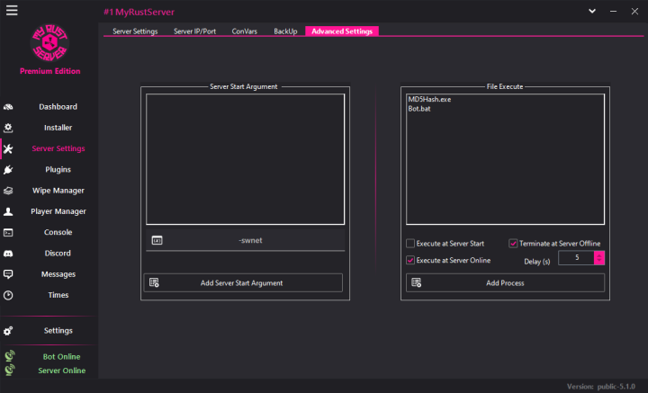 Rust MyRustServer 5.1.0 All Products