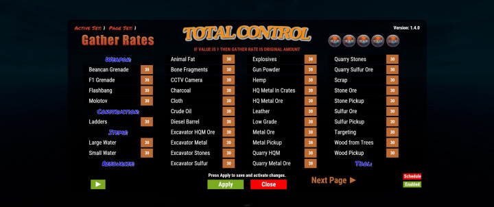 Total Control 19 Rust Total Control All Products